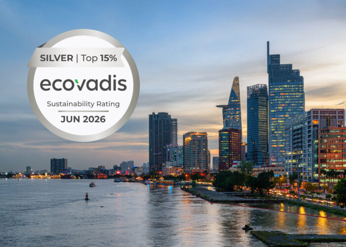 Aden Vietnam awarded EcoVadis Silver Medal, ranking among top 15% of companies assessed